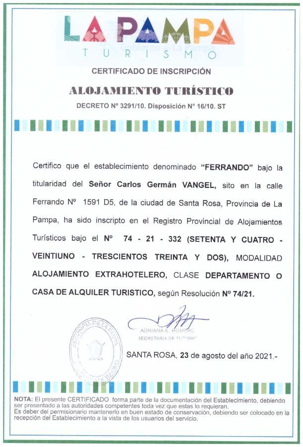 Departamentos Ferrando Apartment Santa Rosa  Exterior foto